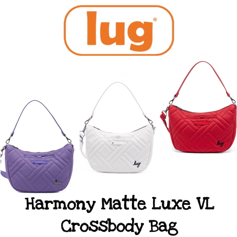 Lug Harmony Matte Luxe VL Crossbody Bag NWT